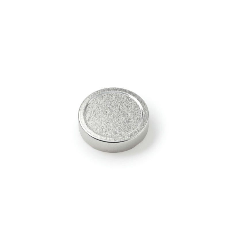 capsules DEEP Ø 58 mm Argent Pasteurisables