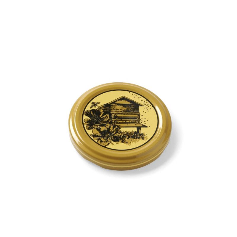 Capsules twist off  thème miel pasteurisables sans flip