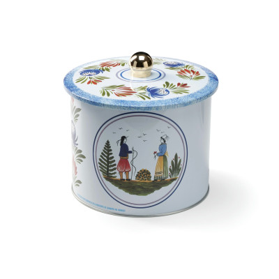 Seau à biscuits  154 X 130 mm   - 154 mm - Faience