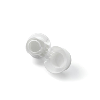 Bouchon 1 pièce sarol D.24 blanc - Noir