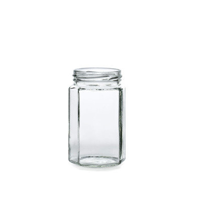 Bocaux en verre twist off Octogonal - 280 ml - 58 mm