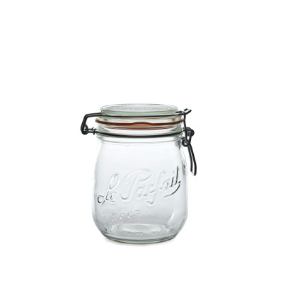 Bocaux en verre  LE PARFAIT Super rondelle montée