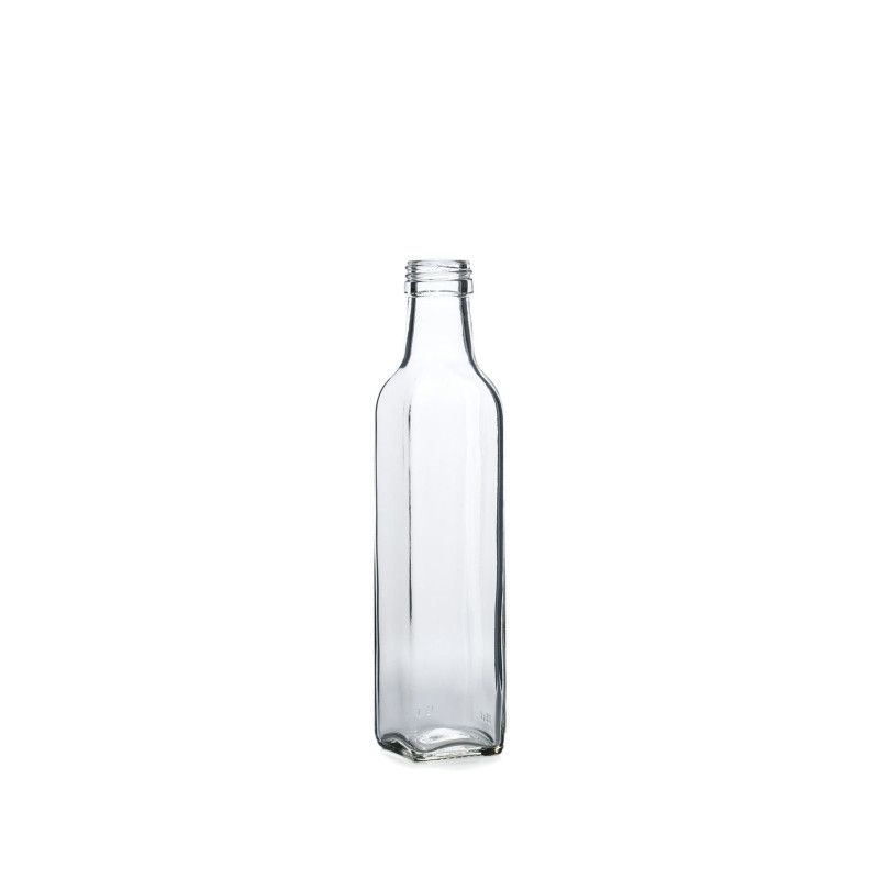 bouteille en verre marasca 250ml bouchon a visser twist off,