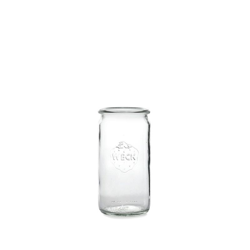 Bocaux en verre WECK tube 1040 ml Ø 80mm, bocal nu