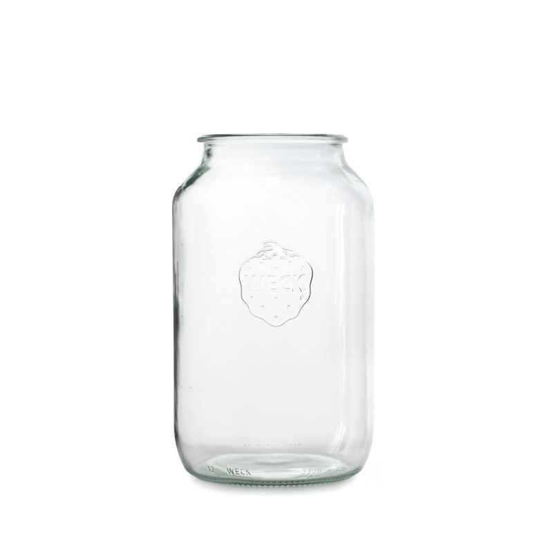 Bocaux en verre WECK tube 1040 ml Ø 80mm, bocal nu