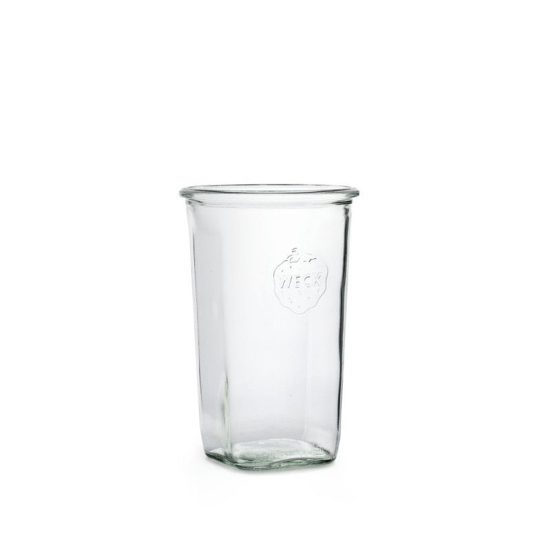 Bocaux en verre WECK qaudro 290 ml Ø 100 mm, bocal nu