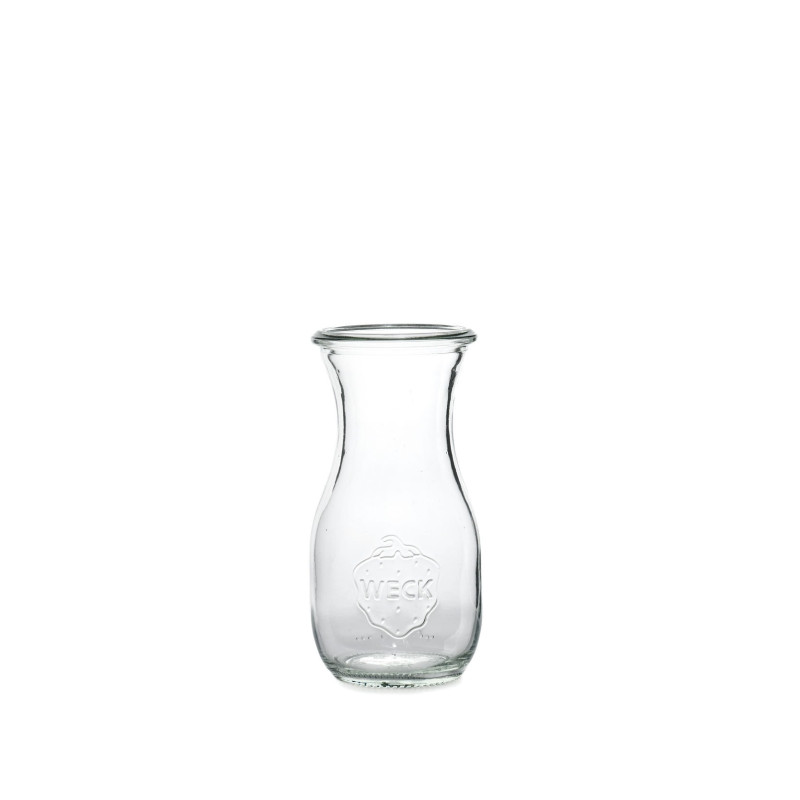 Bocal en verre Weck gamme Flacon, sans couvercle sans joint