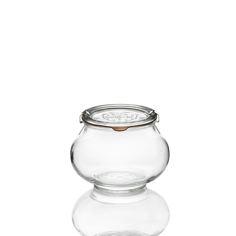 Bocaux en verre WECK fête 220ml Ø 60mm, couvercles et joints inclus