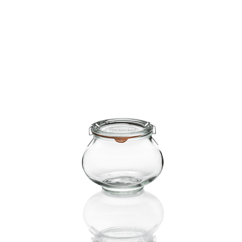 Bocaux en verre WECK fête 220ml Ø 60mm, couvercles et joints inclus
