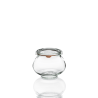 Bocaux en verre WECK fête 220ml Ø 60mm, couvercles et joints inclus