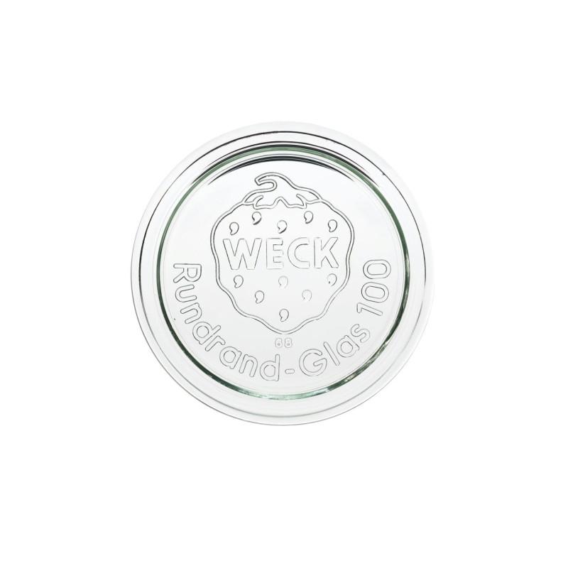 6 Couvercles en verre WECK diamètre 120 mm