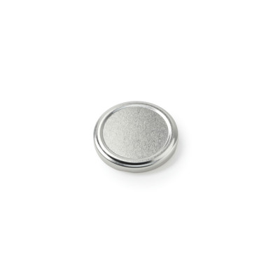 capsules TO 43 mm couleur blanche pasteurisables - 70 mm - Argent