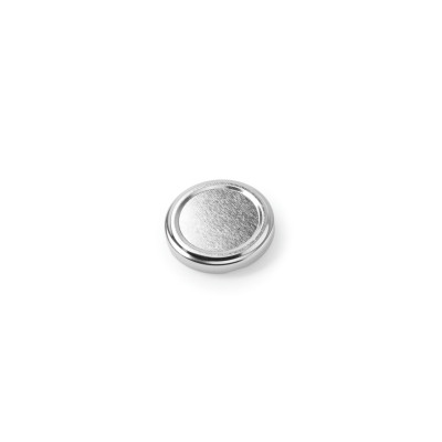 capsules TO 43 mm couleur blanche pasteurisables - 58 mm - Argent