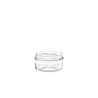 Bocaux en verre style terrine 120 ml capsules a visser twist off 70 mm