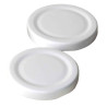 capsules TO 43 mm couleur blanche pasteurisables