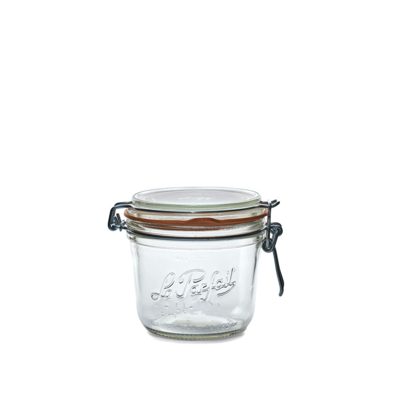 Pack de 6 bocaux Terrine Le Parfait Super 1000 g Ø 100 mm (joint compris).