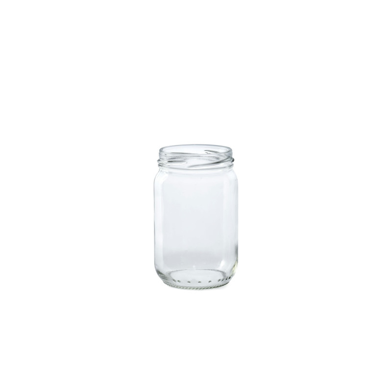 Bocaux en verre style standard 106 ml capsules a visser twist off 48mm