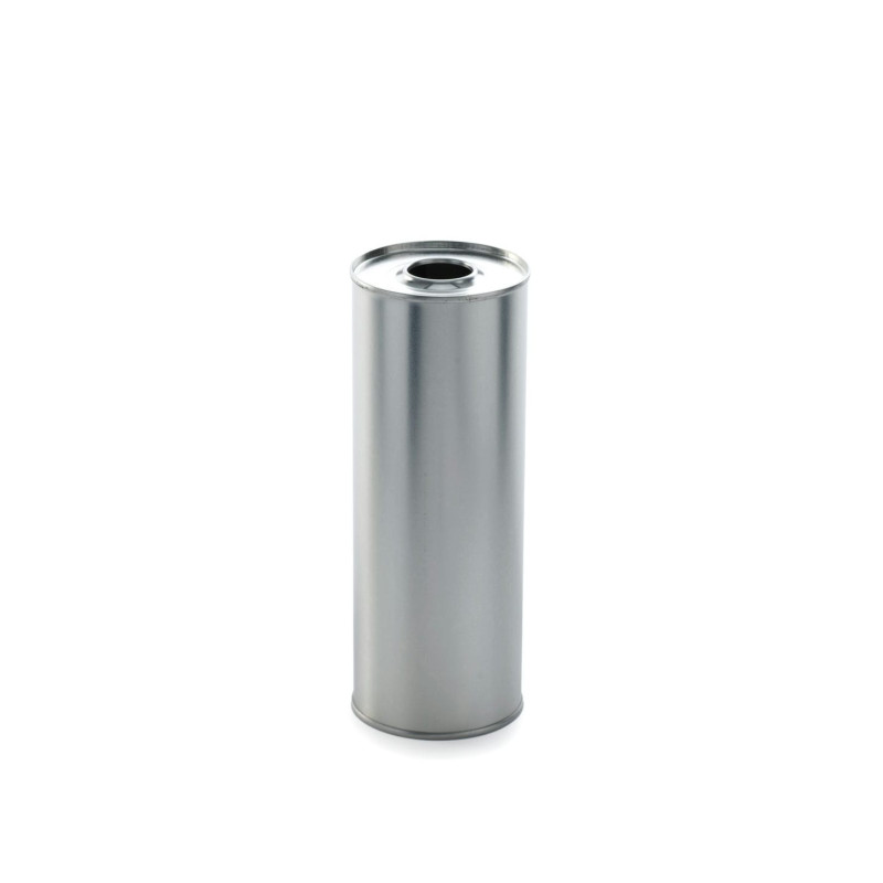 Bidon cylindrique 500 ml diamètre 65 hauteur 178 percage 24