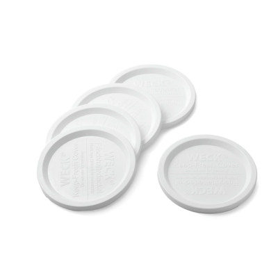 5 COPERCHI PORTAOGGETTI WECK® Ø 100 - BLANC - 