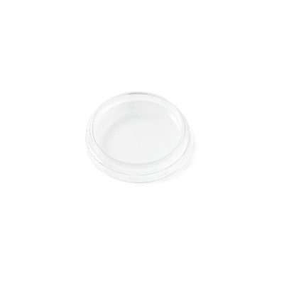 Coiffes en plastique transparent PET recyclable pour bocal