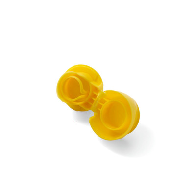 Bouchon 1 pièce sarol D.24 jaune