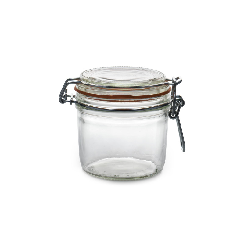 Bocaux en verre terrine LE PARFAIT Super 200 gr diamètre 70 rondelle montée