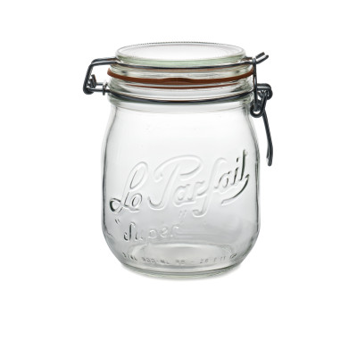 Bocaux en verre  LE PARFAIT Super rondelle montée - 700 ml - 85 mm