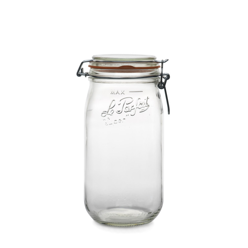 Bocaux en verre  LE PARFAIT Super rondelle montée