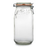 Bocaux en verre  LE PARFAIT Super rondelle montée