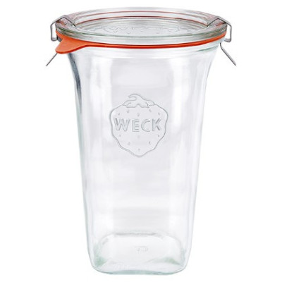 Bocaux en verre WECK quadro  - 790 ml - 100 mm