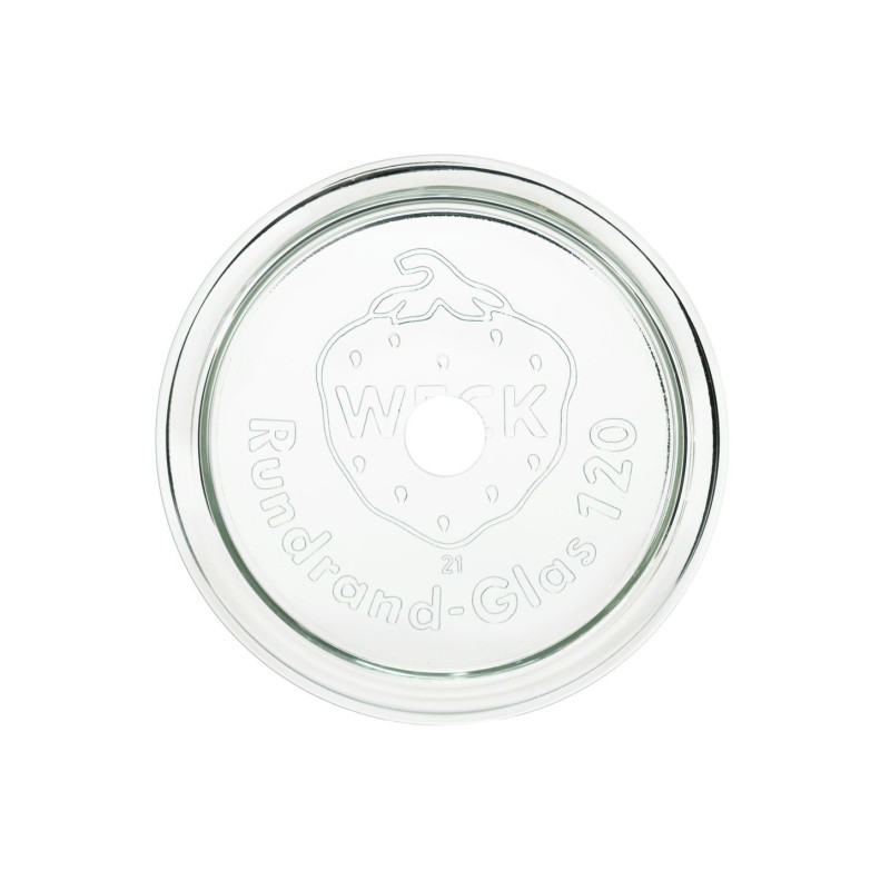 Coperchio forato WECK diametro 100 mm per sonda al cuore