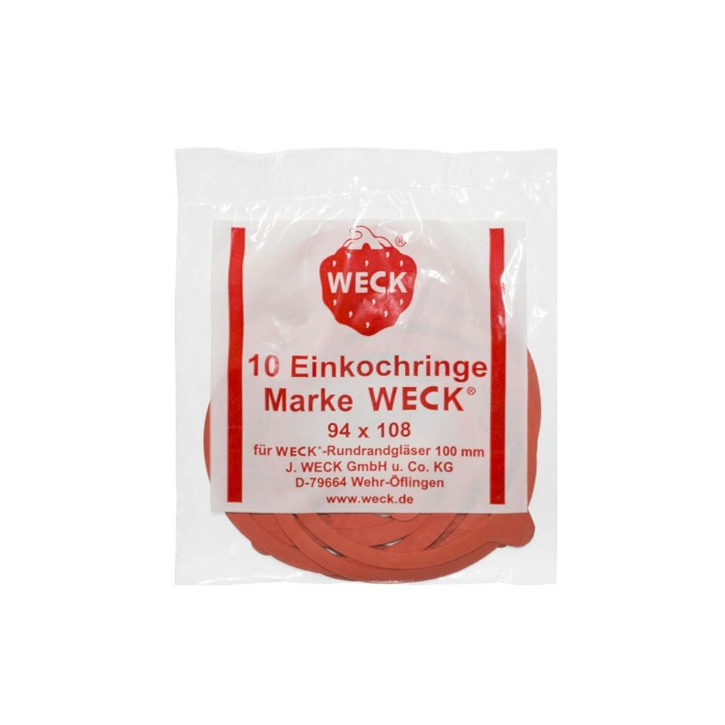 GUARNIZIONI WECK® Ø 100 (SFUSE) / IMBALLO GRANDE