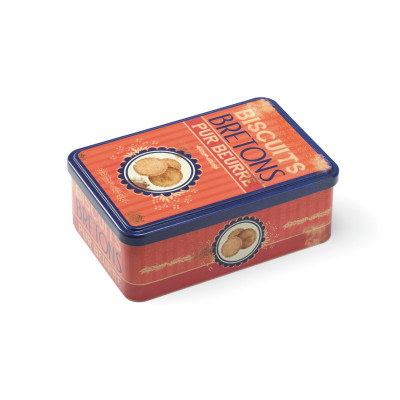 BOITE A SUCRE, COFFRET JUNIOR 190 X 125 X 72 MM - Biscuit breton