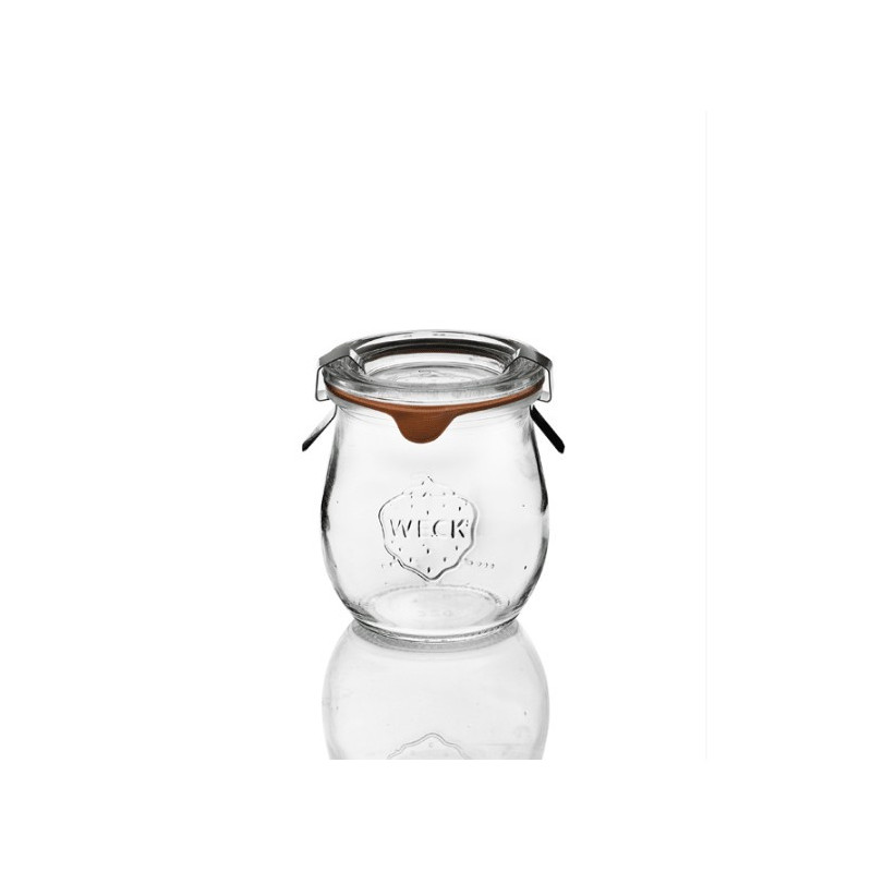 Bocaux en verre WECK corolle 1750ml Ø 100mm, couvercles et joints inclus