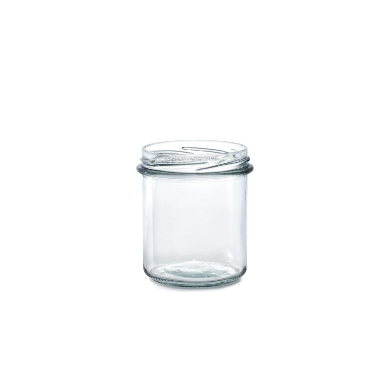 Bonta style glass jars 125 ml screw caps twist off 66 mm