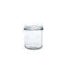 Bonta style glass jars 125 ml screw caps twist off 66 mm
