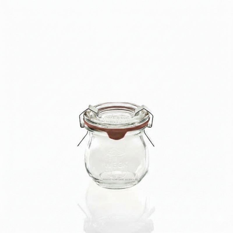 Bocaux en verre WECK corolle 1750ml Ø 100mm, couvercles et joints inclus