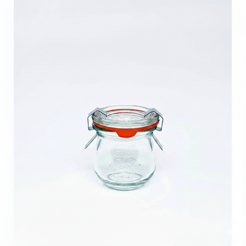 Bocaux en verre WECK corolle 1750ml Ø 100mm, couvercles et joints inclus