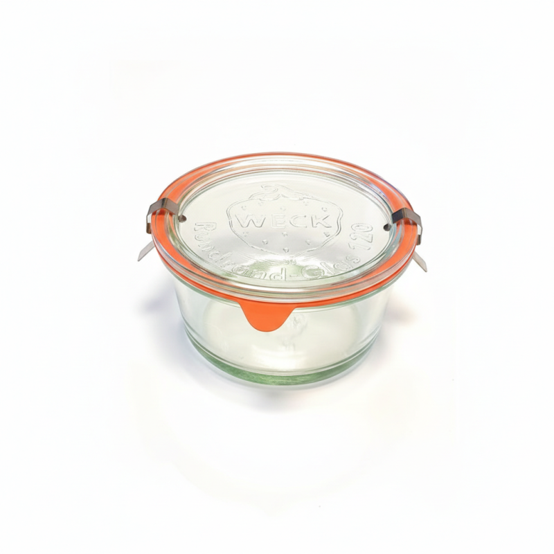 Bocaux en verre WECK gourmet 290 ml Ø 100mm, couvercles et joints inclus