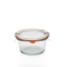 Bocaux en verre WECK Droit 1050 ml Ø 100mm, couvercles et joints inclus