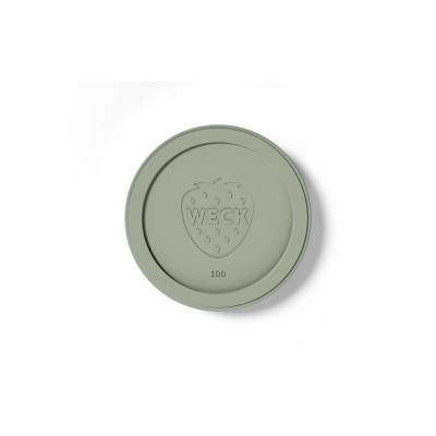 Couvercle Fraîcheur Weck Ø 100 mm (RR100) - Vert sauge - 