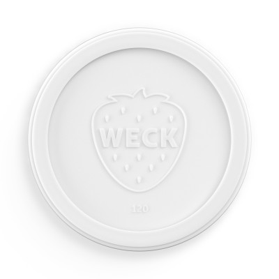 Couvercles de conservation Weck - 120 mm - Blanc
