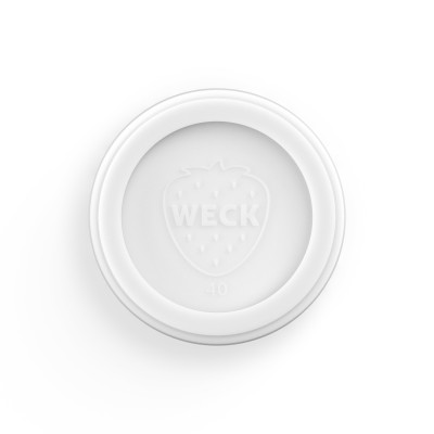 Couvercles de conservation Weck - 40 mm - Blanc