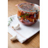 Bocaux en verre WECK corolle 1750ml Ø 100mm, couvercles et joints inclus