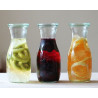 Bocaux en verre WECK flacon 1062 ml Ø 60mm, couvercles et joints inclus