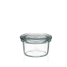 Barattoli in vetro dritti WECK 1050 ml Ø 100 mm, coperchi e guarnizioni inclusi