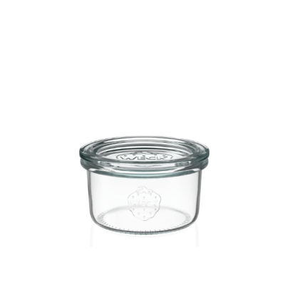 Bocaux en verre WECK Droit - 165 ml - 80 mm