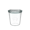 WECK Straight Glass Jars 1050 ml Ø 100mm, Lids and Seals Included
