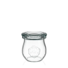 WECK corolla glass jars 1750ml Ø 100mm, lids and seals included