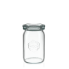 WECK glass jars tube 1040 ml Ø 80mm, lids and seals included